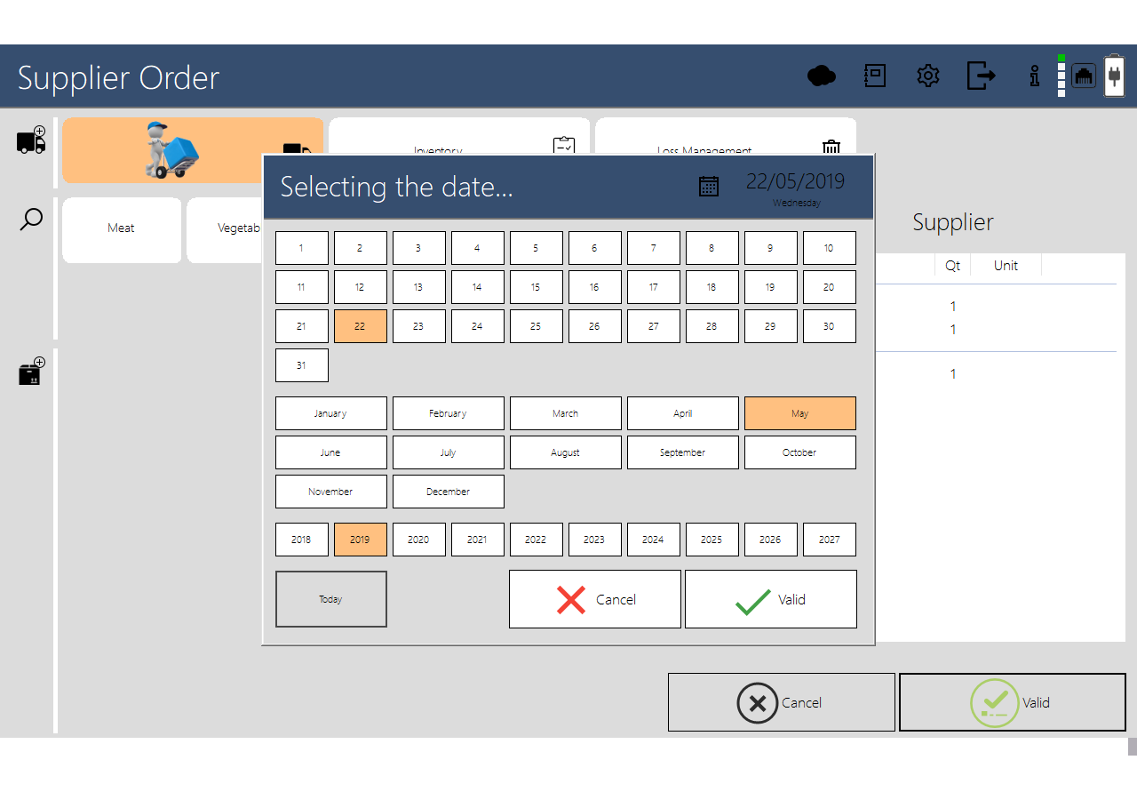Liste fournisseurs JYL Supplierorder
