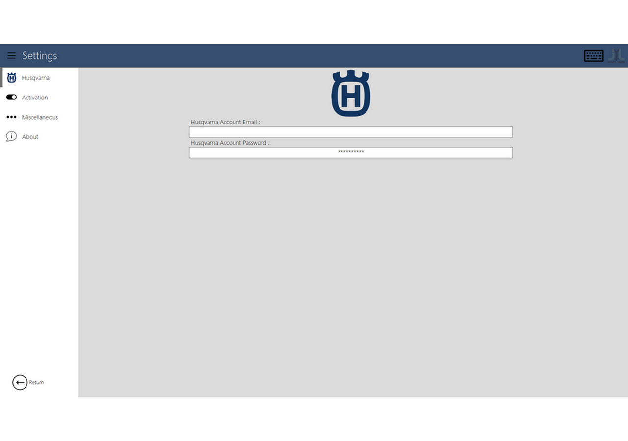 Definicoes Husqvarna